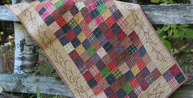 Homespun Harvest Table Runner Pattern