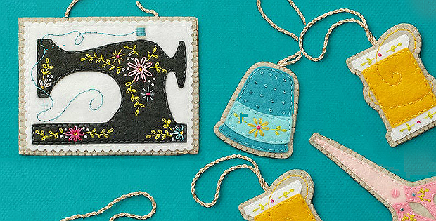 Sewing Ornaments Pattern