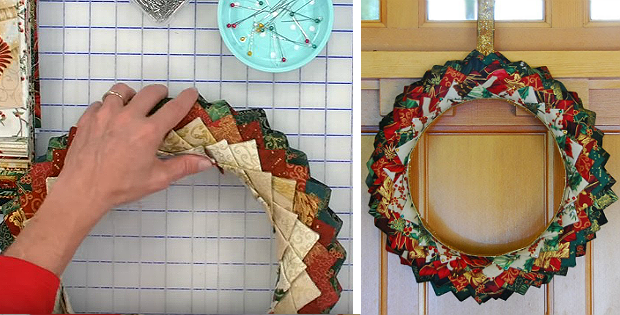 No-Sew Wreath Tutorial