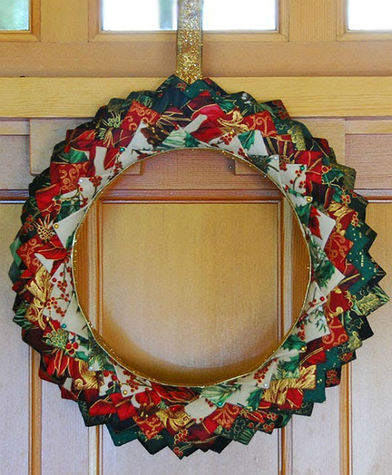 No-Sew Wreath Tutorial