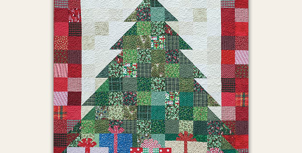 Quilted Christmas Tree Pattern
