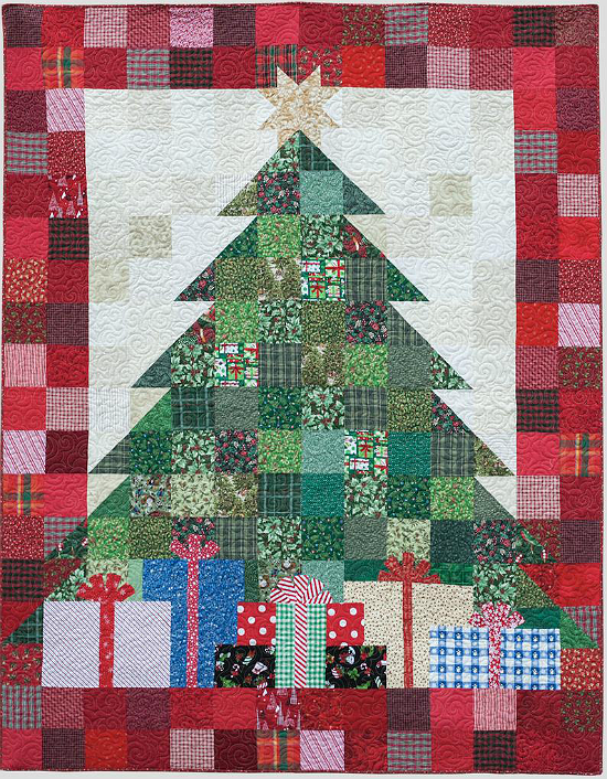 Celebrate Christmas With This Beautiful Quilted Tree Quilting Digest