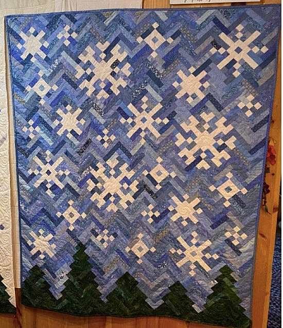 New Slant on Snowflakes Quilt Pattern
