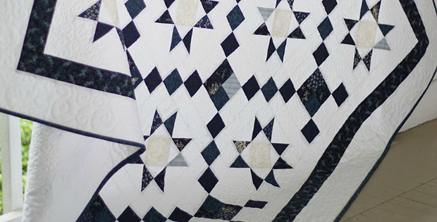 Diamond Star Path Quilt Pattern