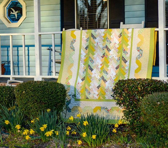 Create A Classic With This Scrappy French Braid Quilt