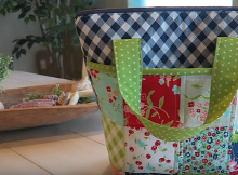 Quilted Patchwork Mini Tote Bag Tutorial