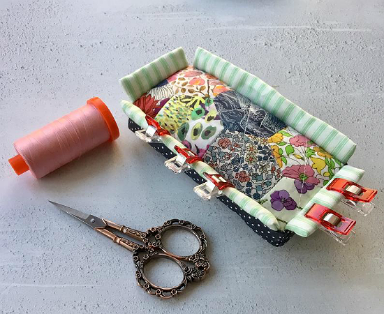 Scissors and Pin Cushion Wrist Cuff - Quilting Digest