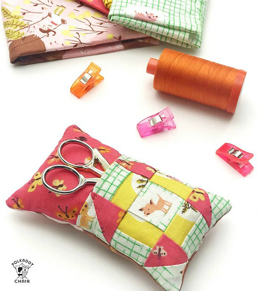 Keep Scissors Handy With A Cute Pocket Pincushion - Quilting Digest