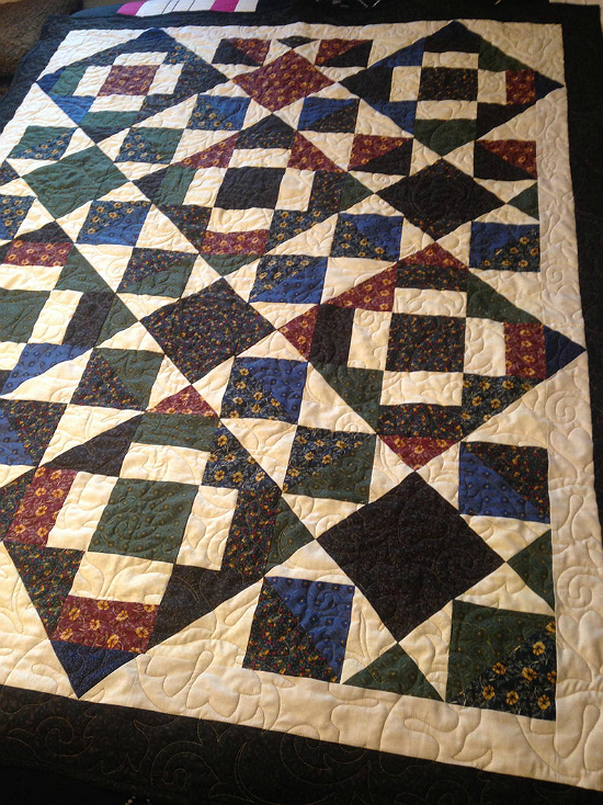 Scrap Dance Two Step Quilt Pattern