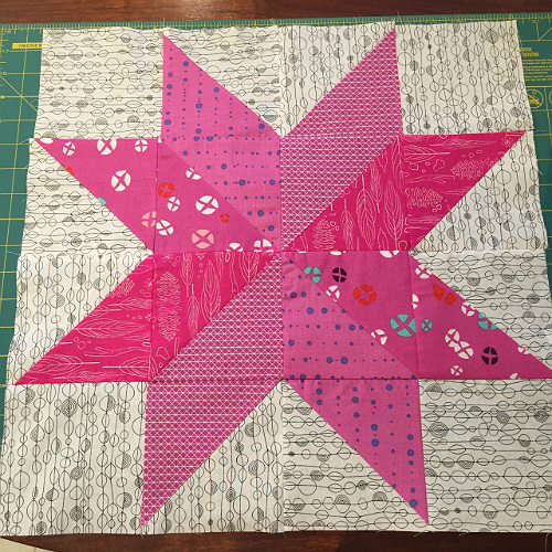 Starflower Quilt Block
