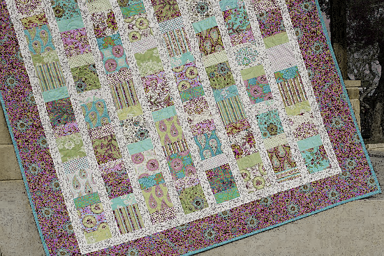 Charmingly Sashed Quilt Pattern