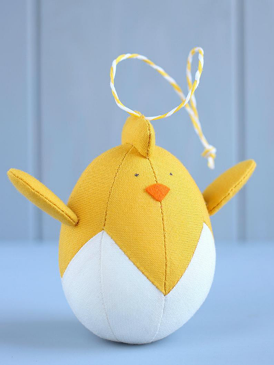 4 Easter Ornaments Sewing Pattern