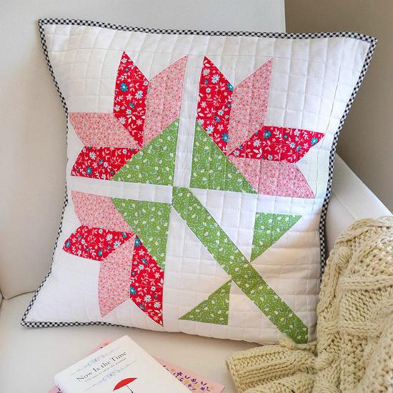 Sweet Lily Cushion Pattern
