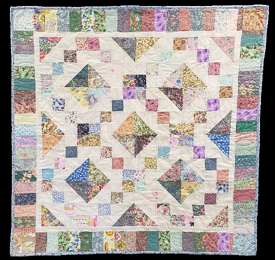 Jacob's Ladder Baby Quilt Pattern