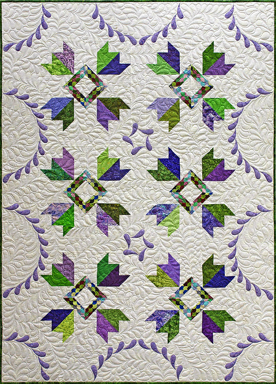 Jacaranda Quilt Pattern