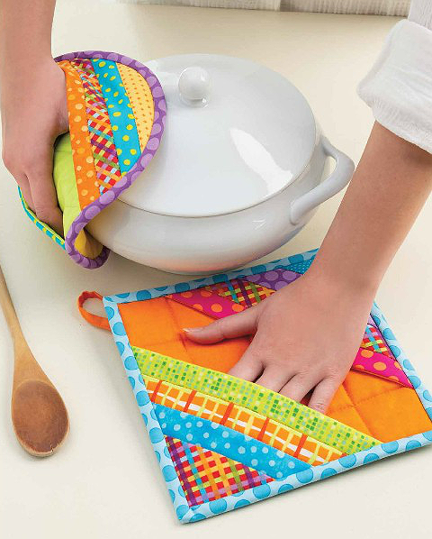 These Cute Pot Holders are So Quick and Easy - Quilting Digest