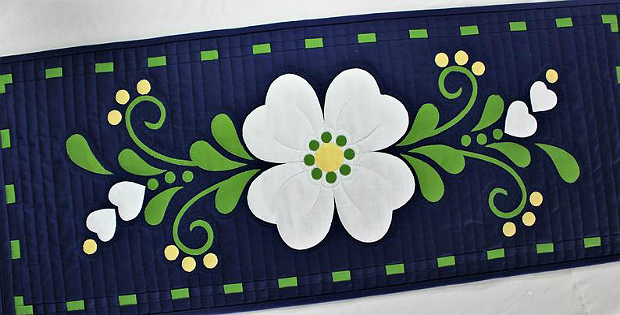 Spring Fling Table Runner Pattern