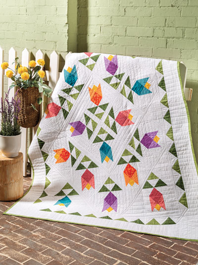 Bring A Garden Inside Every Spring Quilting Digest 