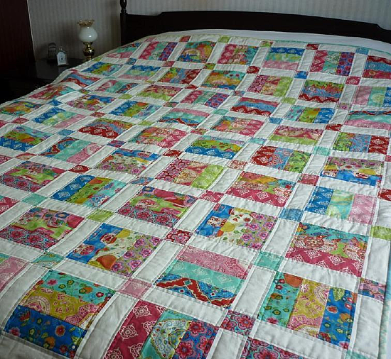 Jelly Rolls Simplify Construction of This Wonderful Quilt Quilting Digest