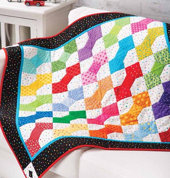 Bodacious Bow Ties Baby Quilt Pattern