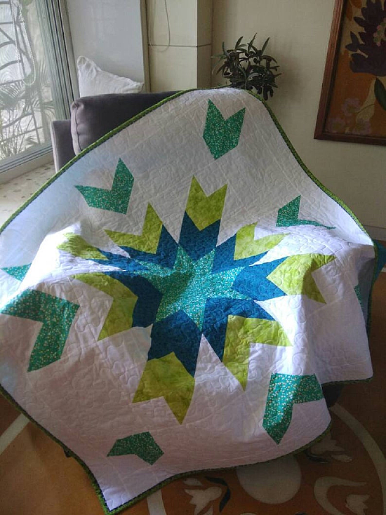 This Quilt is Sensational in Any Color Theme - Quilting Digest