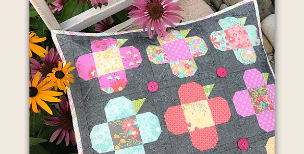 Perky Posies Pillow Pattern