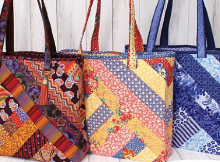 Quilt-As-You-Go Alexandra Tote Bag Pattern