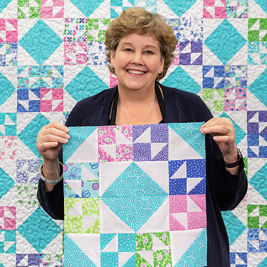 Colorful Horizon Quilt Pattern, Quilt Tutorials, Missouri Star Quilt Co.