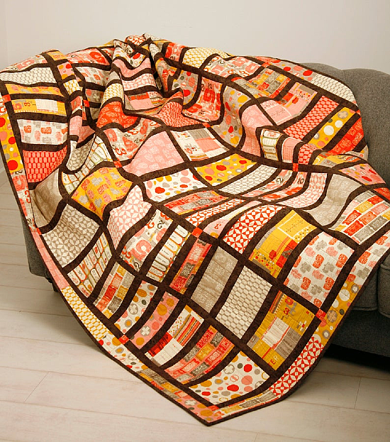Retro Rows Quilt Pattern