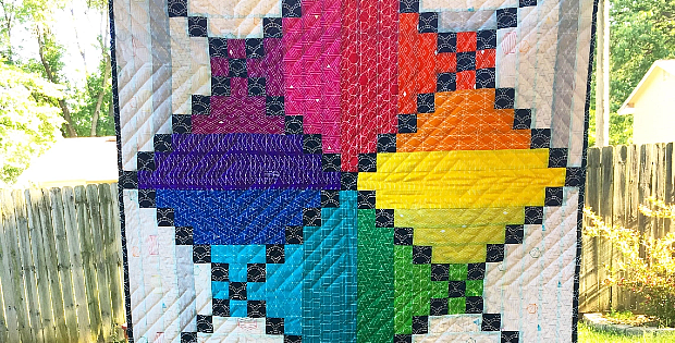 Chasing Rainbows Quilt Pattern