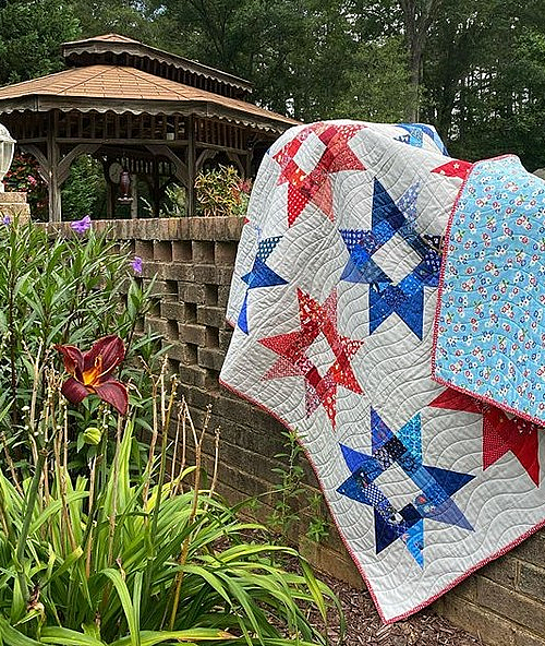 Quilty Stars Quilt Pattern