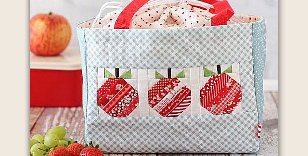 Apple Lunch Tote Pattern