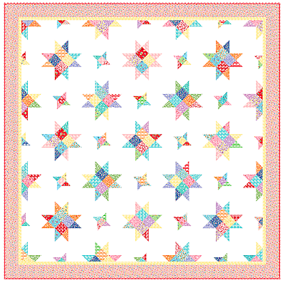30s Stars Quilt Pattern