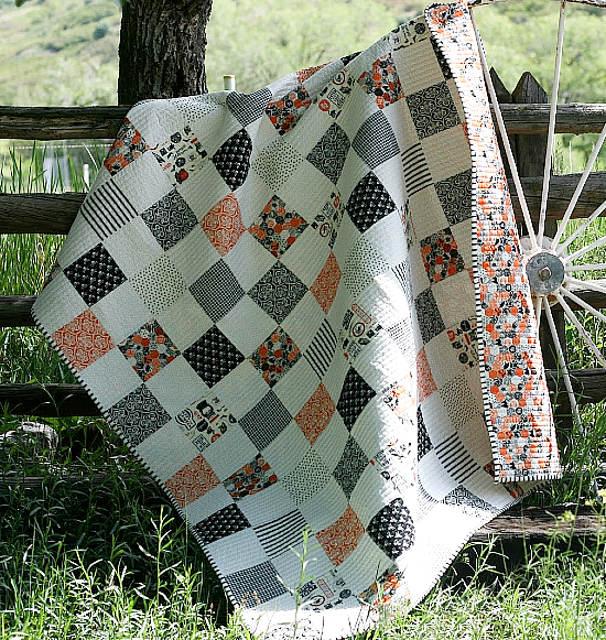 A Simple Charm Quilt Tutorial