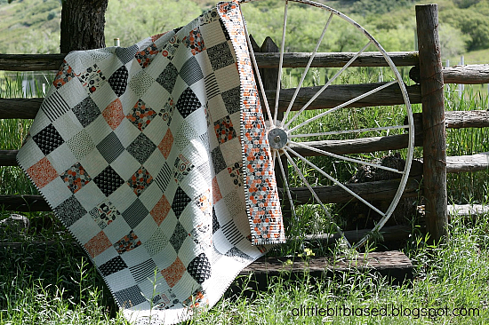 A Simple Charm Quilt Tutorial