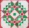 Christmas Star Wreath Quilt Pattern