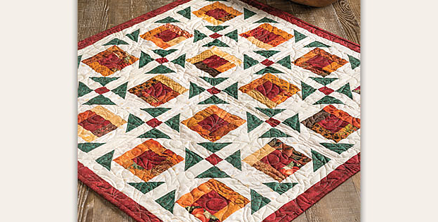 Bundle of Scraps Table Topper Pattern