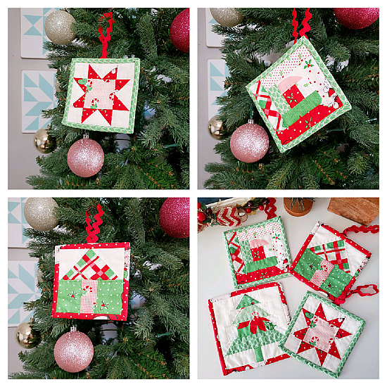 Oh, Christmas Tree Ornaments Pattern