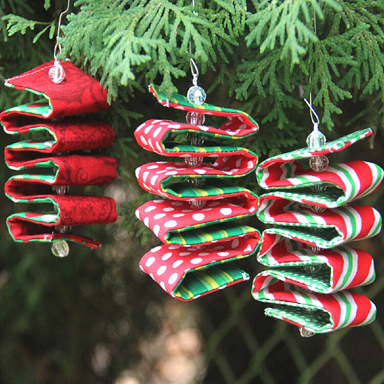 5” Ribbon Candy Tree Ornament