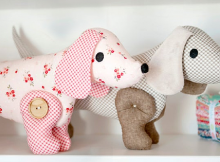 Sew-a-Long-Little-Doggy Dachshund Sewing Pattern