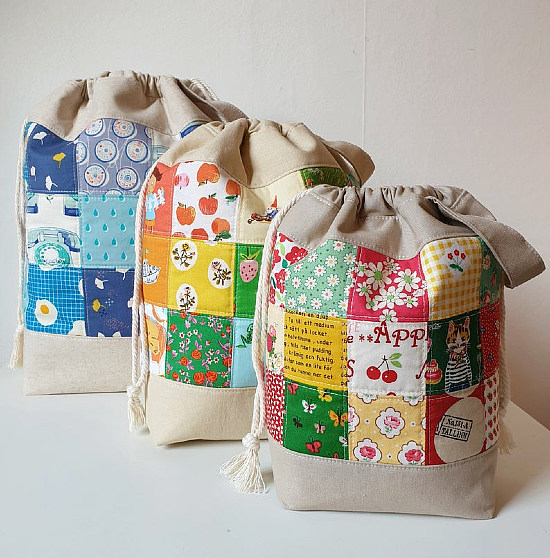 Patchwork Project Bags Have So Many Uses - Quilting Digest