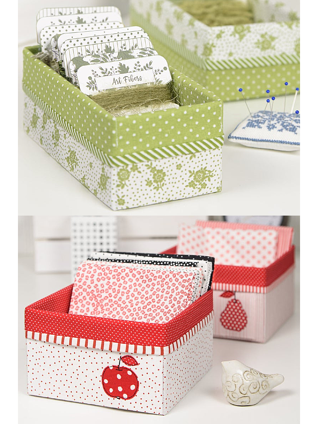 Fabric Baskets Pattern