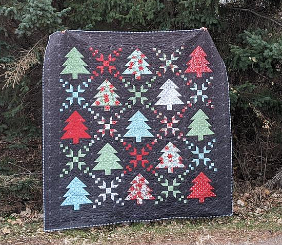 Christmas Crossing Quilt Pattern 