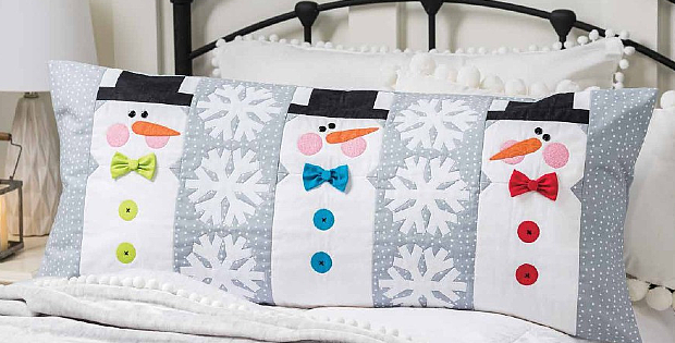 Winter Friends Bench Pillow Pattern