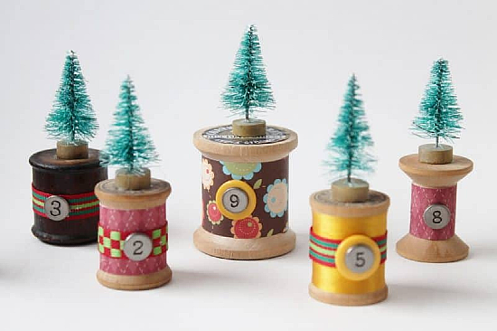 Thread Spool Ornament - Eclectic Momsense