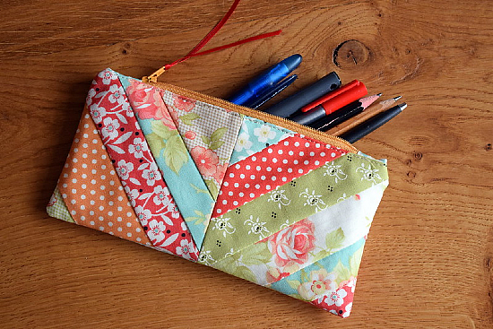 Make Charming Scrappy Pouches of Any Size