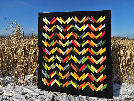 Washboard Road Quilt Pattern 