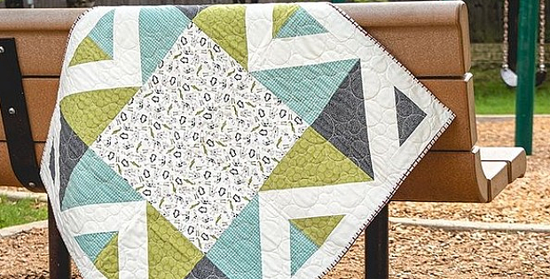 Create A Quick Baby Quilt From Fat Quarters Quilting Digest