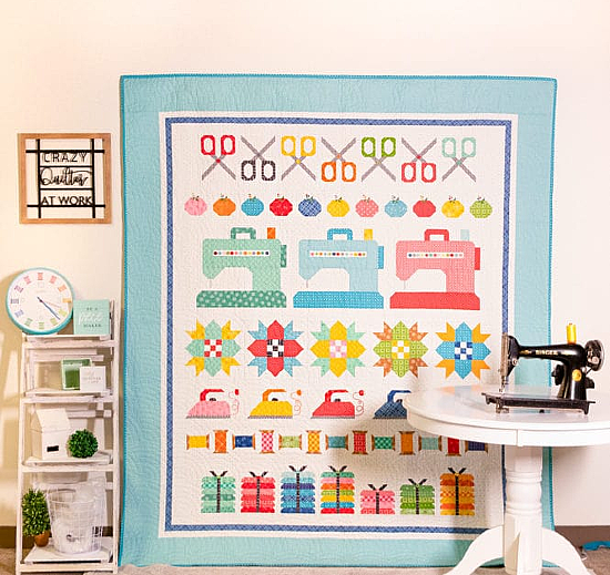 Sew By Row Quilt Pattern
