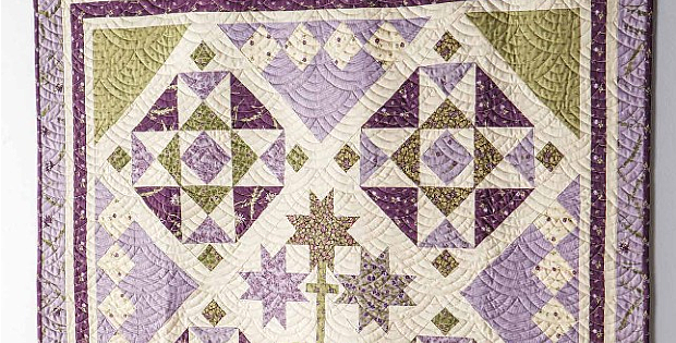 Amethyst Garden Quilt Pattern